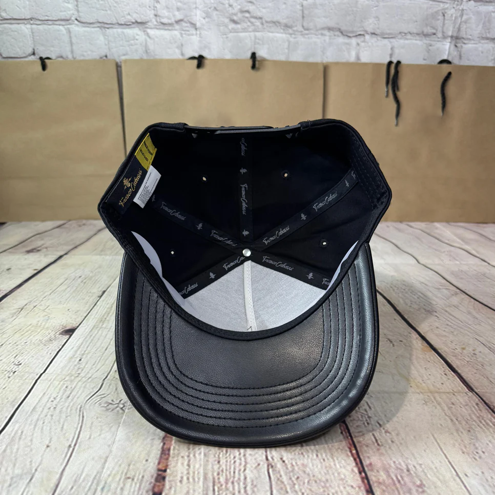 Black Poker Print Cap