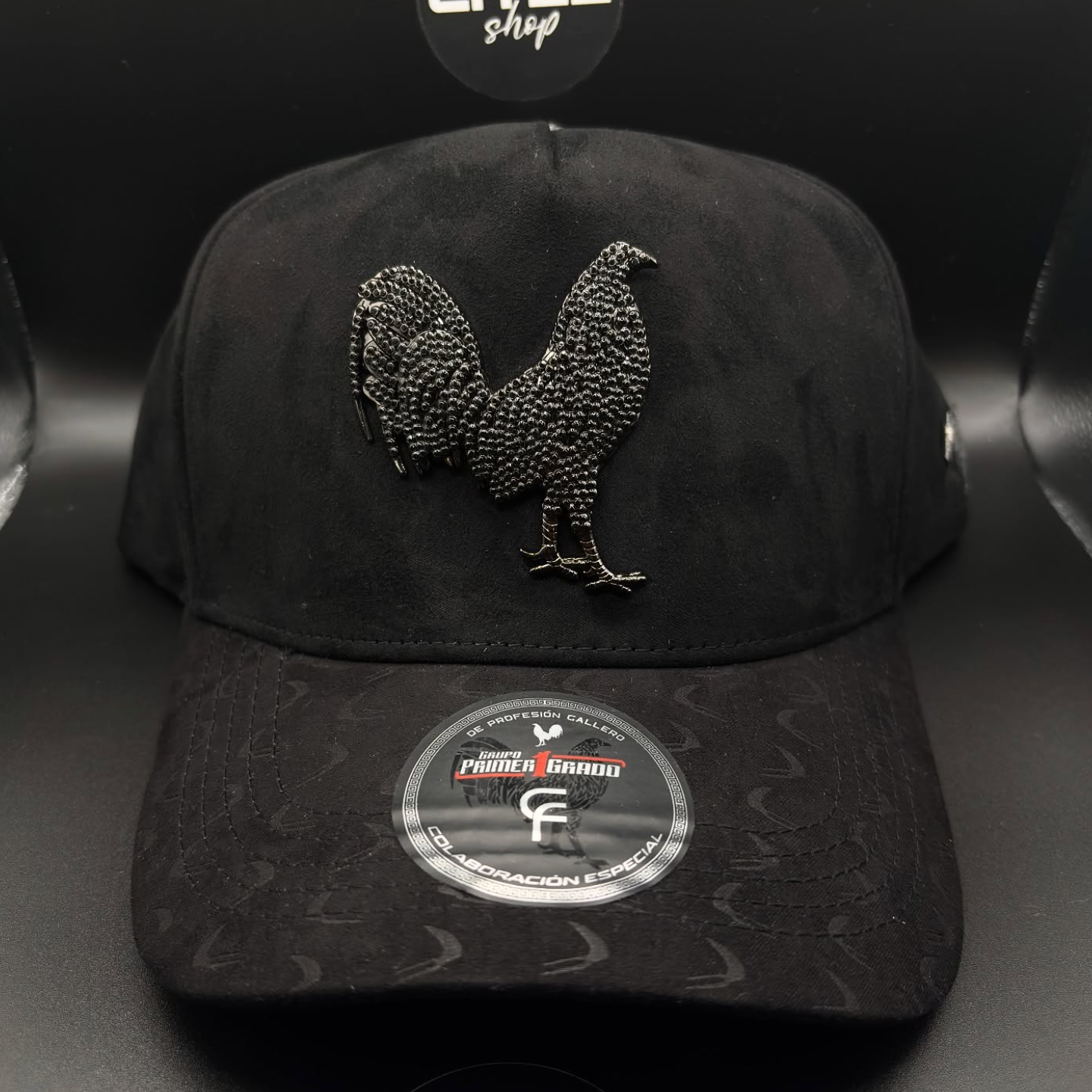 Black Rooster Cap