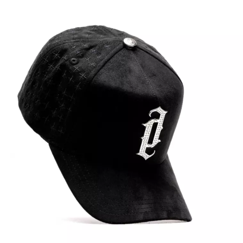 Black Hip Hop Bling Cap