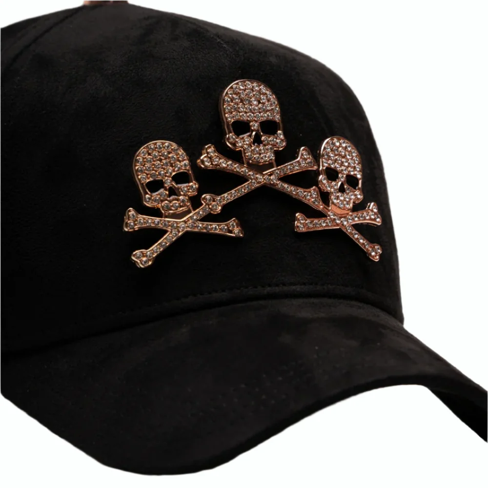 Rose Gold Skull Cap