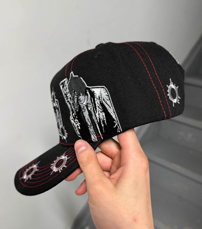 Handmade Bullet Hole Cap