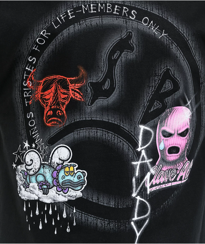 $AD BOYZ by Junior H x Dandy Hats Black T-Shirt