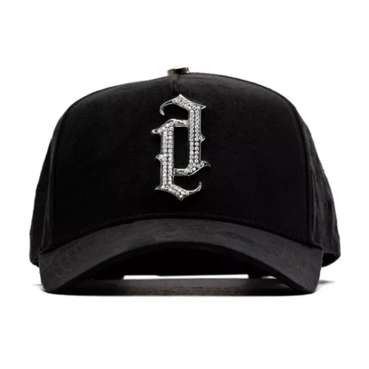 Black Hip Hop Bling Cap