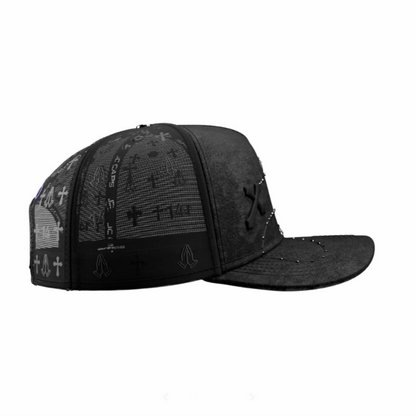 Cross Long Chain Cap