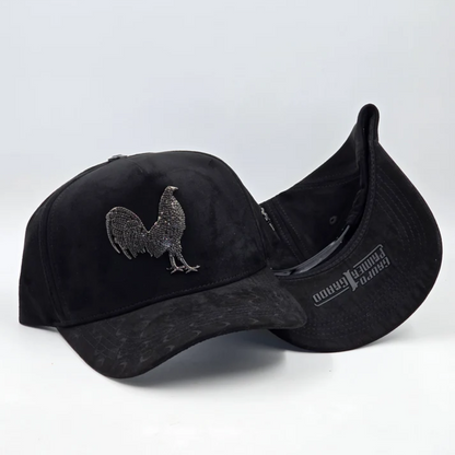 Black Rooster Cap