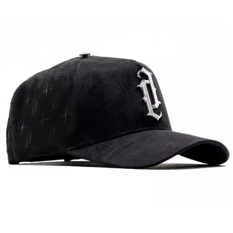 Black Hip Hop Bling Cap